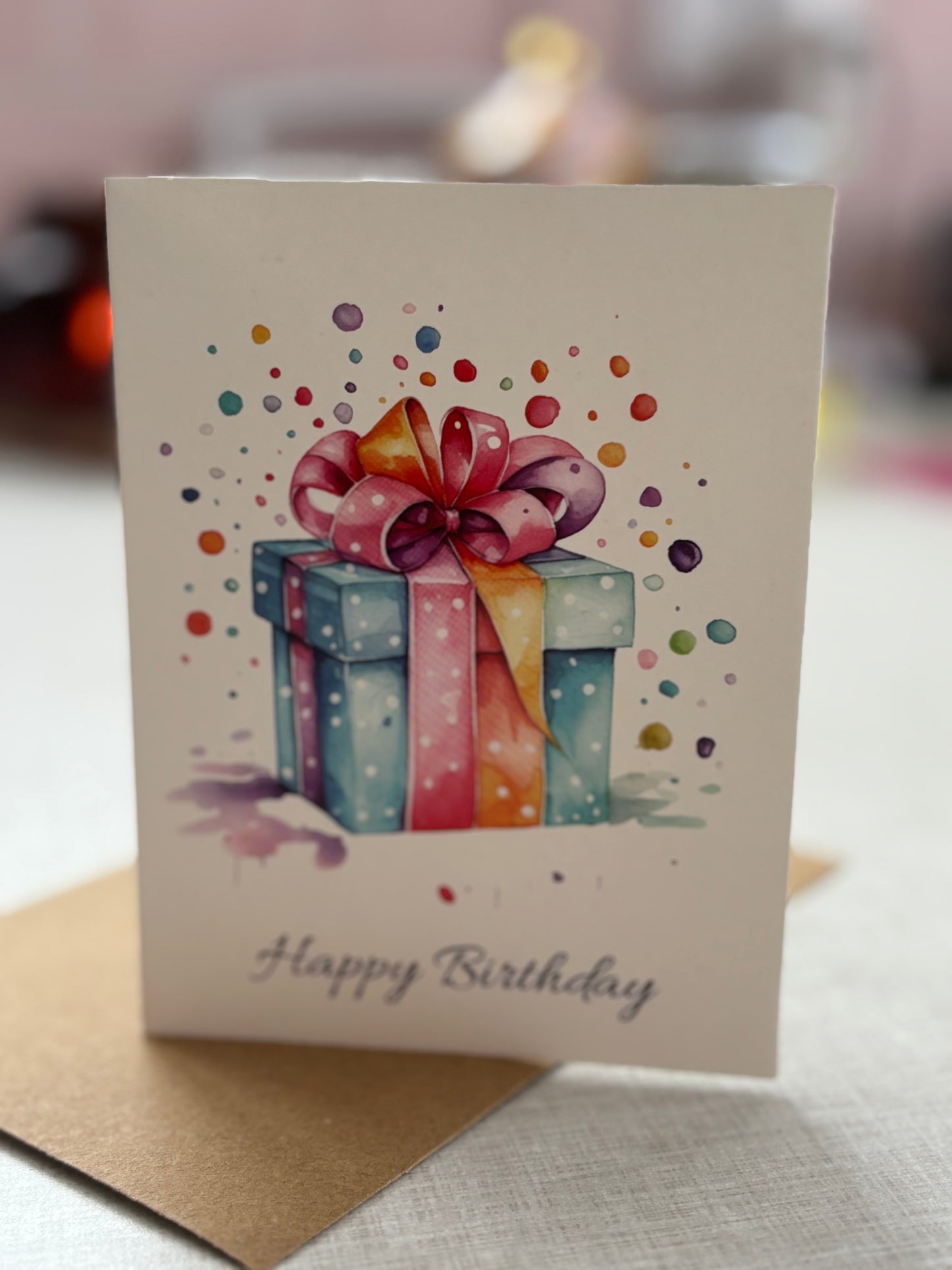 Greeting Card Present