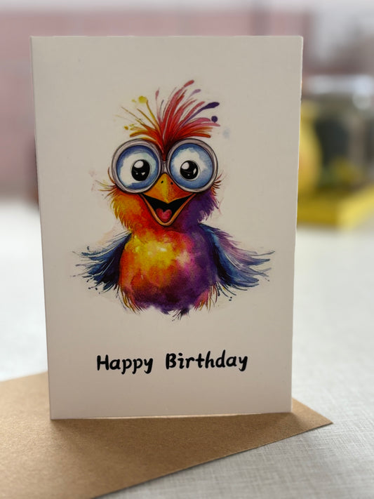 Greeting Card Bird