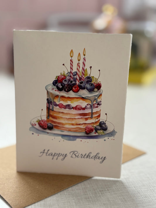 Greeting Card Cake 2