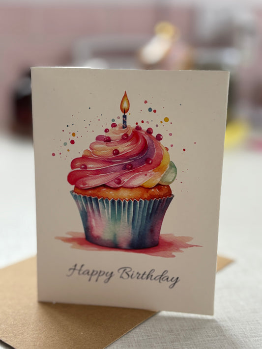 Greeting Card Cupcake